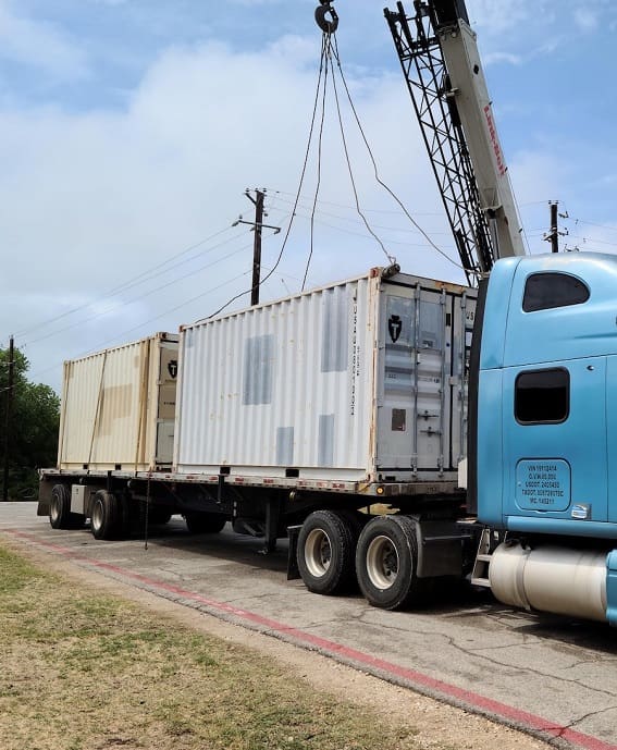 shipping container trailer